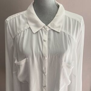 Torrid sheer long sleeve size 3